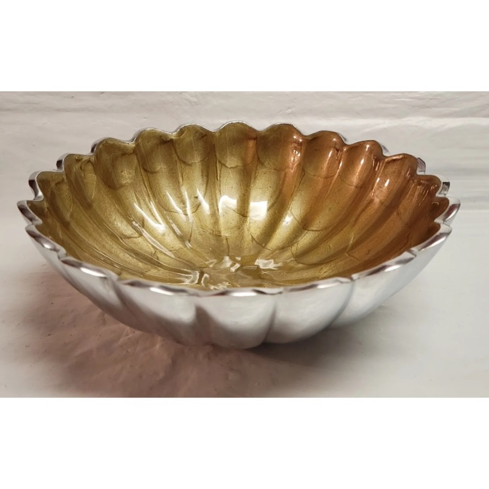 Julia Knight 8.5” Deep Bowl Peony Toffee
